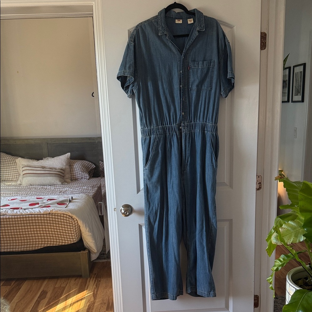 Levi’s Denim Blue Jumpsuit